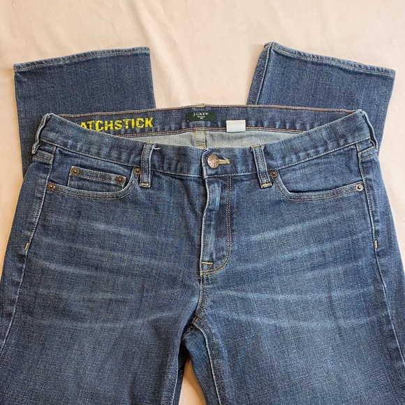 J. Crew Denim - J.CREW Matchstick Jeans Stretch Straight Leg 32S